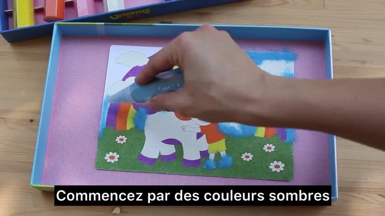 Dessiner avec du sable,  comment ça marche  Sabbiarelli