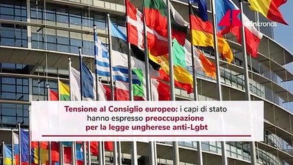 Ue, leader preoccupati per diritti Lgbt in Ungheria