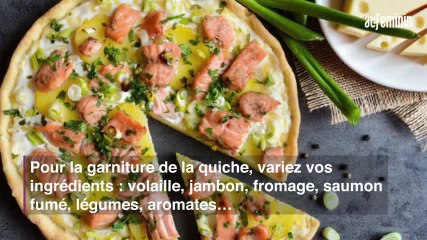 Quiche mode d'emploi, pour une cuisine moins tarte !