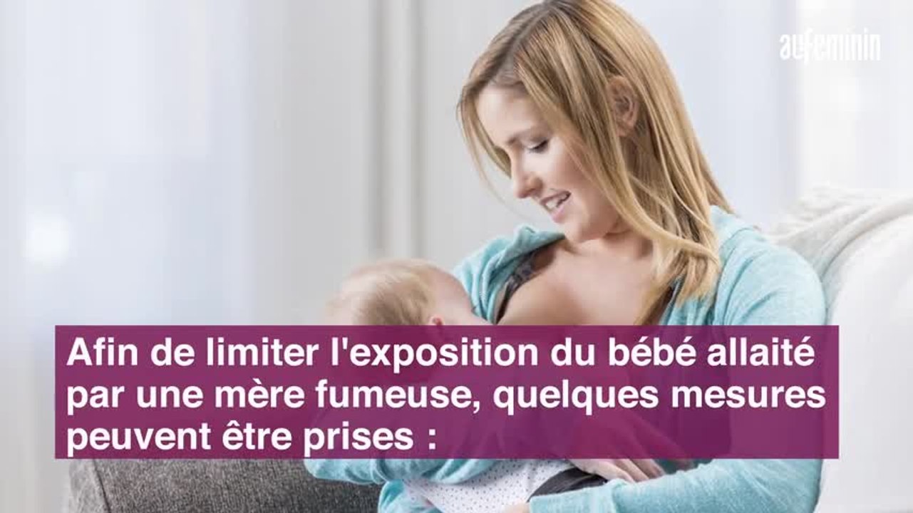 Allaitement maternel et tabagisme : quels risques