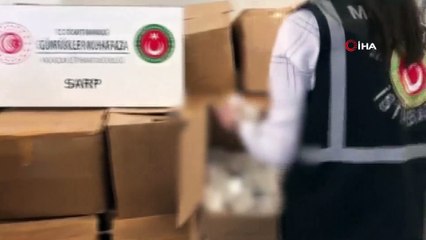 Sarp Sınır Kapısı'nda kırmızı reçeteli ilaç ele geçirildi