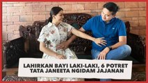 Lahirkan Bayi Laki-laki, Intip Kembali 6 Potret Kehamilan Tata Janeeta Ngidam Jajanan
