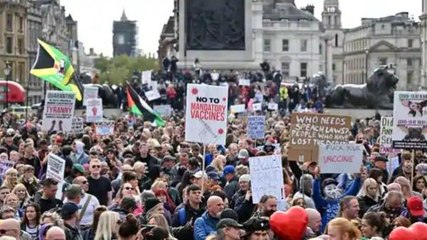 Watch | Anti-lockdown protesters hit the streets in London