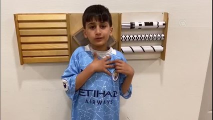 Otizmli çocuklardan İlkay Gündoğan'a teşekkür videosu
