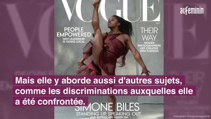 Simone Biles, championne d'exception en une de Vogue