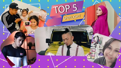 Top5 Spotlight: Doakan Caprice selamat di Gaza... Almy Nadia pula sering sakit tumit ketika hamil