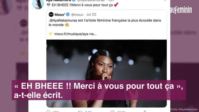 Aya Nakamura : L’artiste française la plus écoutée