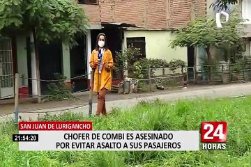 SJL: vecinos de Cruz de Motupe afirman que la inseguridad se ha apoderado de sus calles