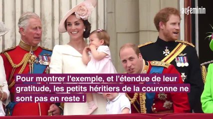 Download Video: Les petits royaux anglais applaudissent la NHS