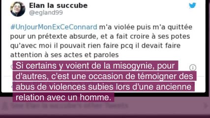 #UnJourMonExCeConnard dénonce les violences