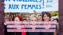 Muriel Robin interpelle Macron sur les violences conjugales