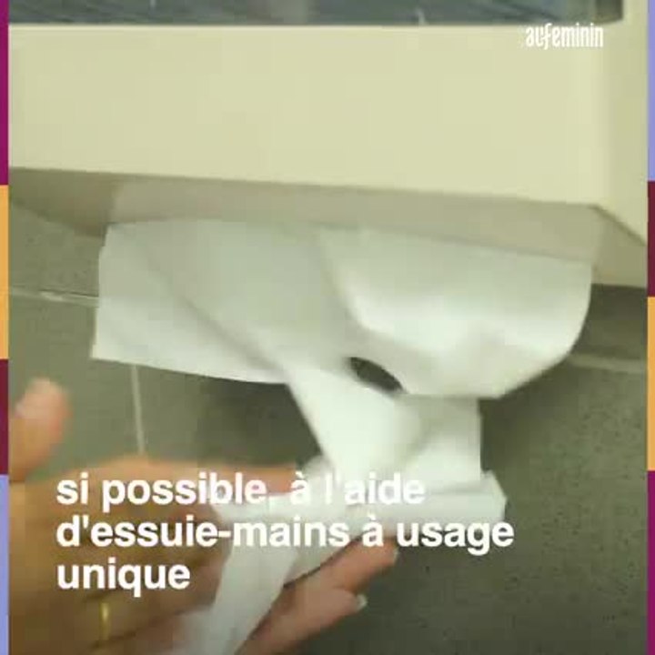 5 étapes pour avoir les mains propres