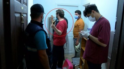 Veteriner çalışanının evinde korkunç manzara