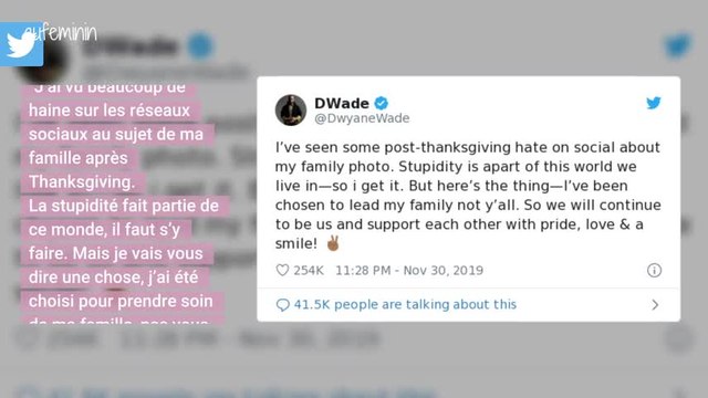 Dwyane Wade prend la défense de son fils de 12 ans moqué pour ses faux ongles
