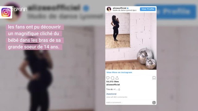 Alizée : la première photo de la petite Maggy