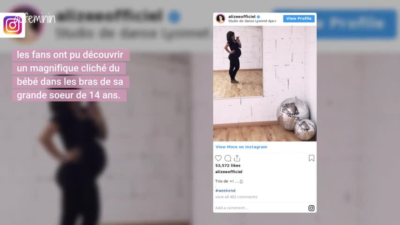 Alizée : la première photo de la petite Maggy