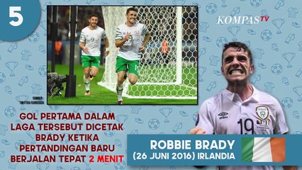 5 Cetak Gol Tercepat Sepanjang Sejarah Piala Eropa
