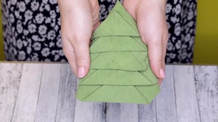 Tuto pliages de serviettes pour les fêtes