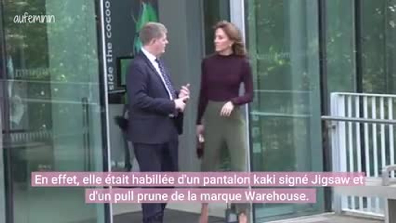 Le look automnal de Kate Middleton