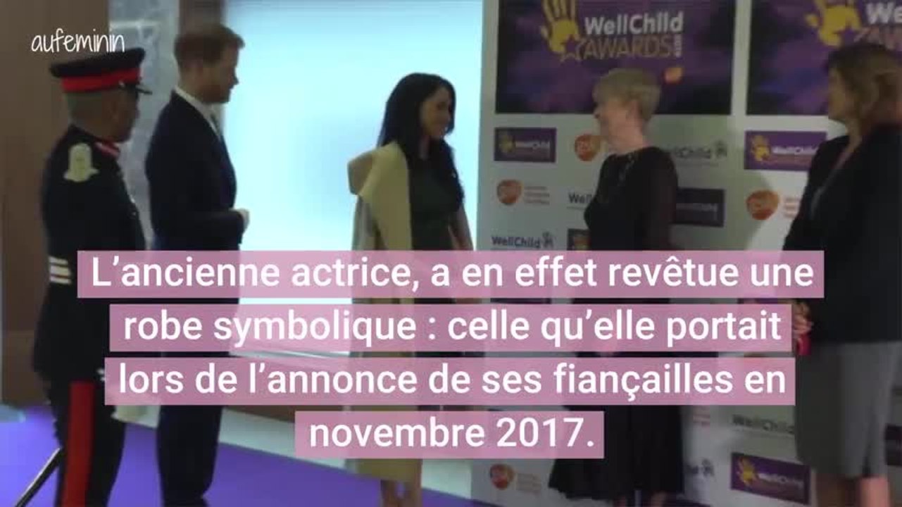 Meghan Markle remet la robe qu'elle portait pour l'annonce de ses fiançailles avec le prince Harry