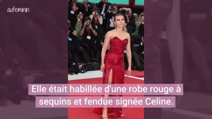 Scarlett Johansson charme la Mostra de Venise dans une sublime robe paillettée