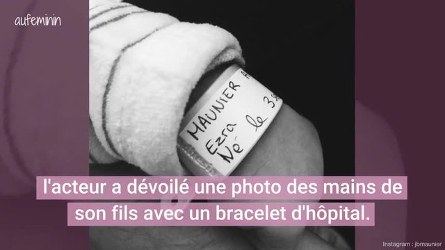 Jean-Baptiste Maunier est papa d'un petit garçon, l'adorable photo