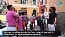 Gays se manifiestan ante COGAM para criticar que no denuncien las agresiones de magrebíes