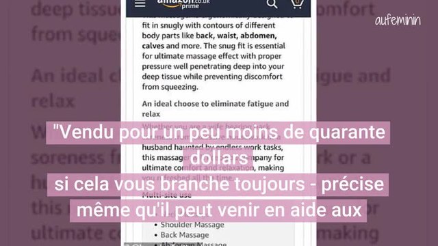 Un coussin pour les femmes souffrant des tâches ménagères , l'accessoire sexiste vendu par Amazon