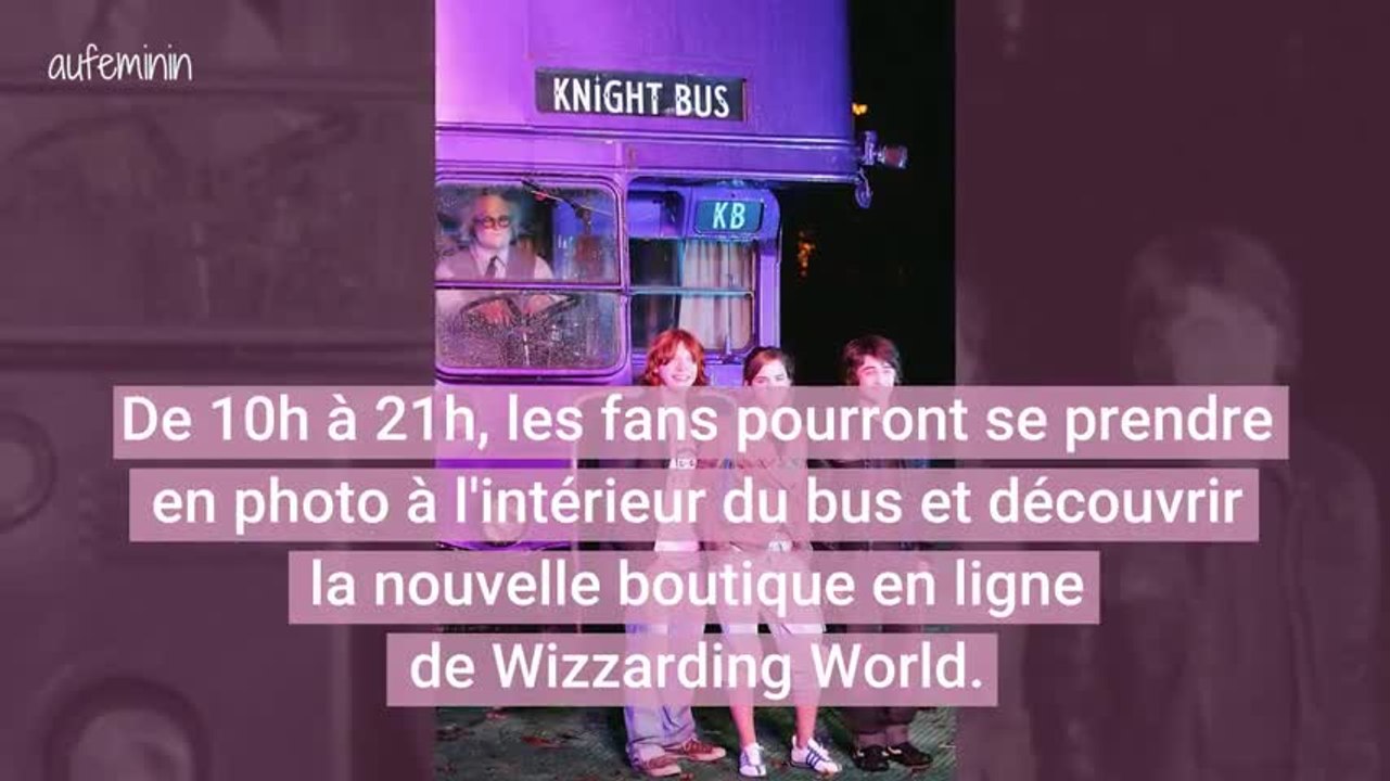 Harry Potter : le magicobus sera présent à Paris ce week-end