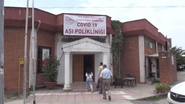 Randevusuz Kovid-19 aşı merkezi ilgi görüyor