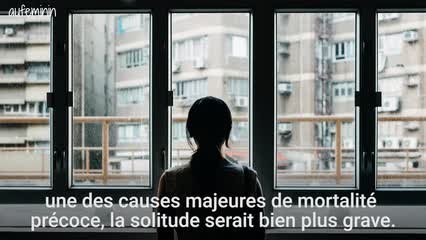 La solitude tuerait davantage de personnes que l’obésité