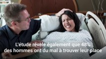 Selon une étude, près d’un père sur trois aurait préféré ne pas assister à la naissance de son enfant