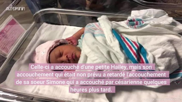 Deux soeurs accouchent le même jour, au même hôpital, le jour de l'anniversaire de leur père