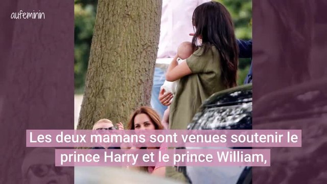 Meghan Markle et Kate Middleton, au parc avec leurs enfants