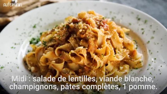 Et si tu mangeais ENFIN équilibré Une semaine de menus pour t'aider