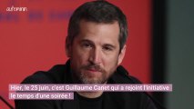 Guillaume Canet sert au 