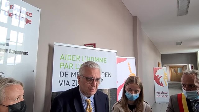 Liège : le prince Laurent inaugure dispensaire de sa fondation