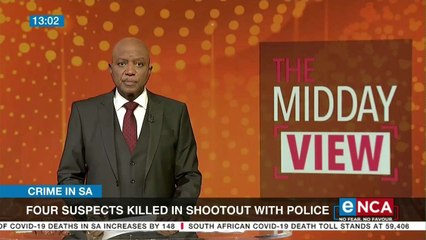 Four suspects killed in shootout with police