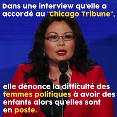 C'est la première sénatrice enceinte pendant son mandat