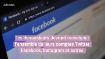 Pour voyager aux Etats-Unis, vous devrez maintenant déclarer votre compte Facebook