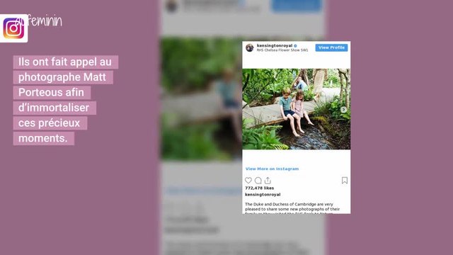 Kate et William dévoilent de nouveaux clichés du prince Louis