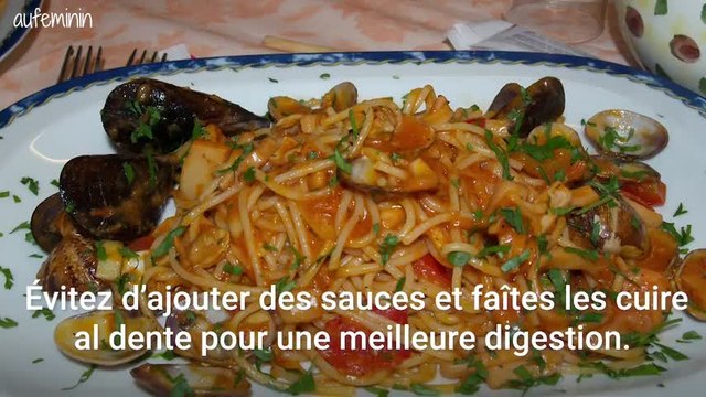 manger des pâtes le soir diminue le stress et aide à mieux dormir