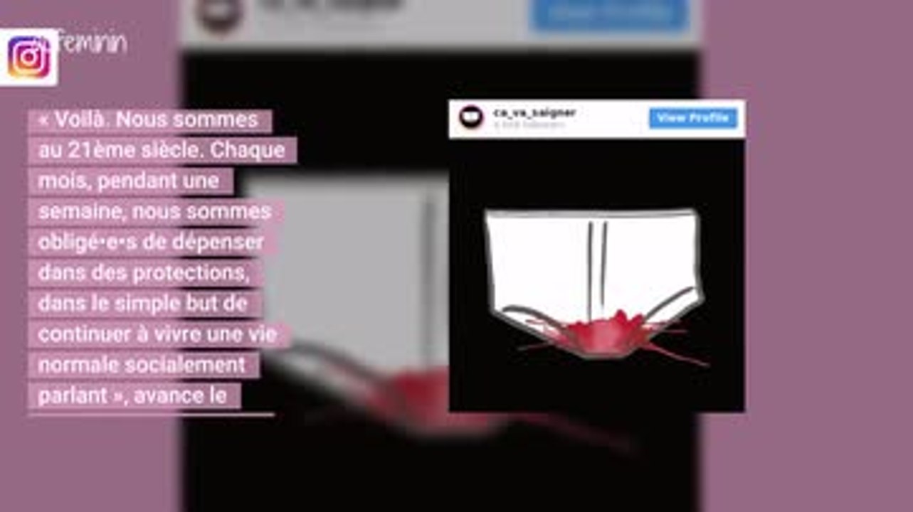“Ça va saigner” : l'appel à laisser couler le sang des règles pour lutter contre la précarité menstruelle