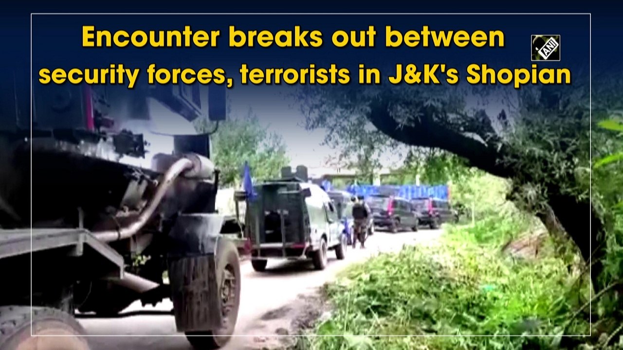Encounter breaks out between security forces, terrorists in J&K's Shopian