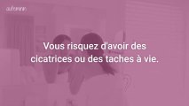 Après avoir lu ça, vous réfléchirez avant de percer un bouton !