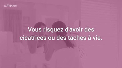 Après avoir lu ça, vous réfléchirez avant de percer un bouton !