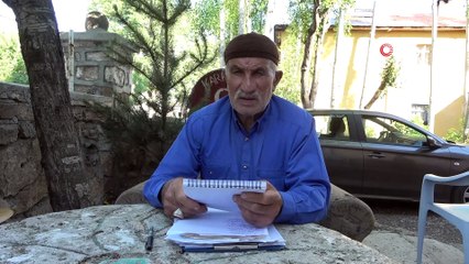 İlkokul mezunu, aklına takılan her şeye şiir yazıyor