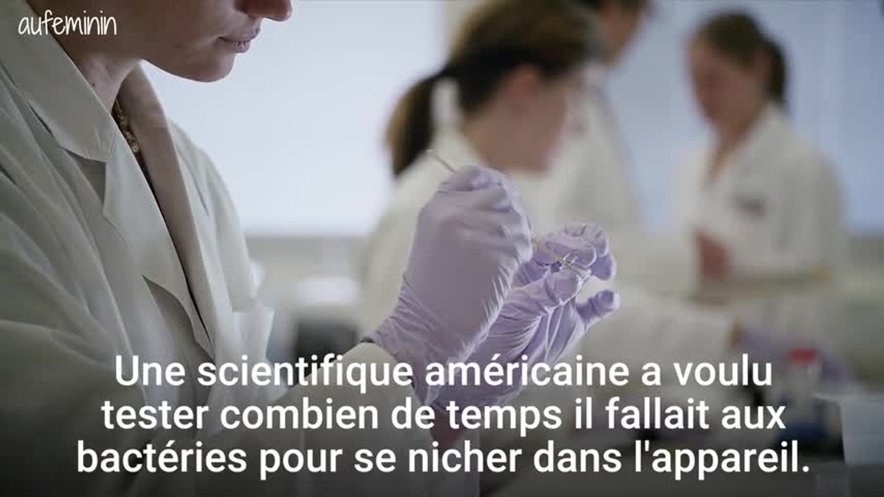 Sèche mains bactéries