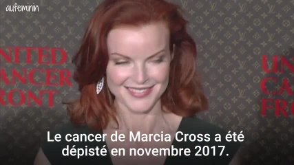 Atteinte d'un cancer anal, Marcia Cross veut briser les tabous