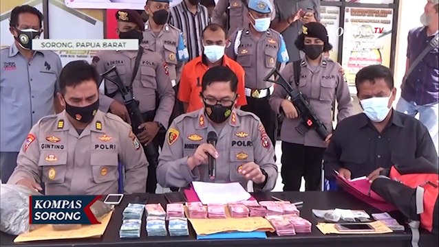 Satnarkoba Polres Sorong Tangkap Tamu Hotel Karena Memiliki Narkotika Jenis Ganja